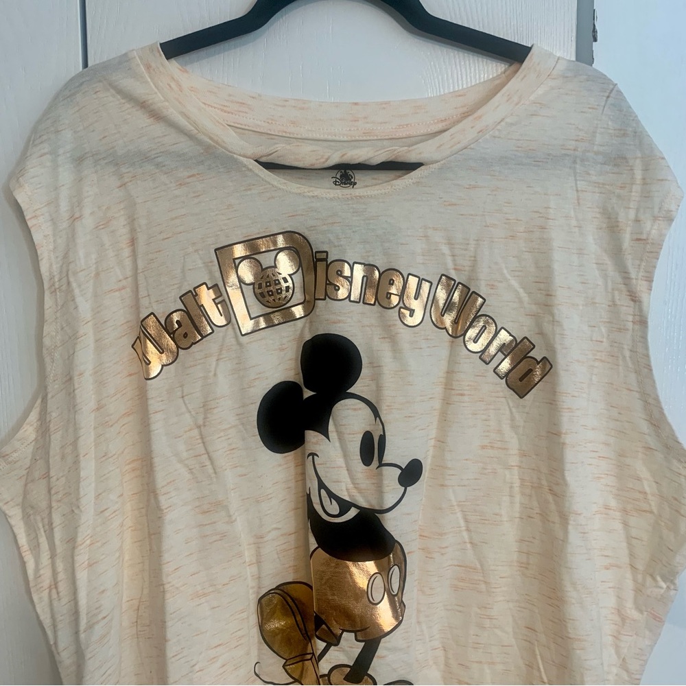 NWT. Disney Mickey Mouse rose gold tank top 2X. - Picture 10 of 11